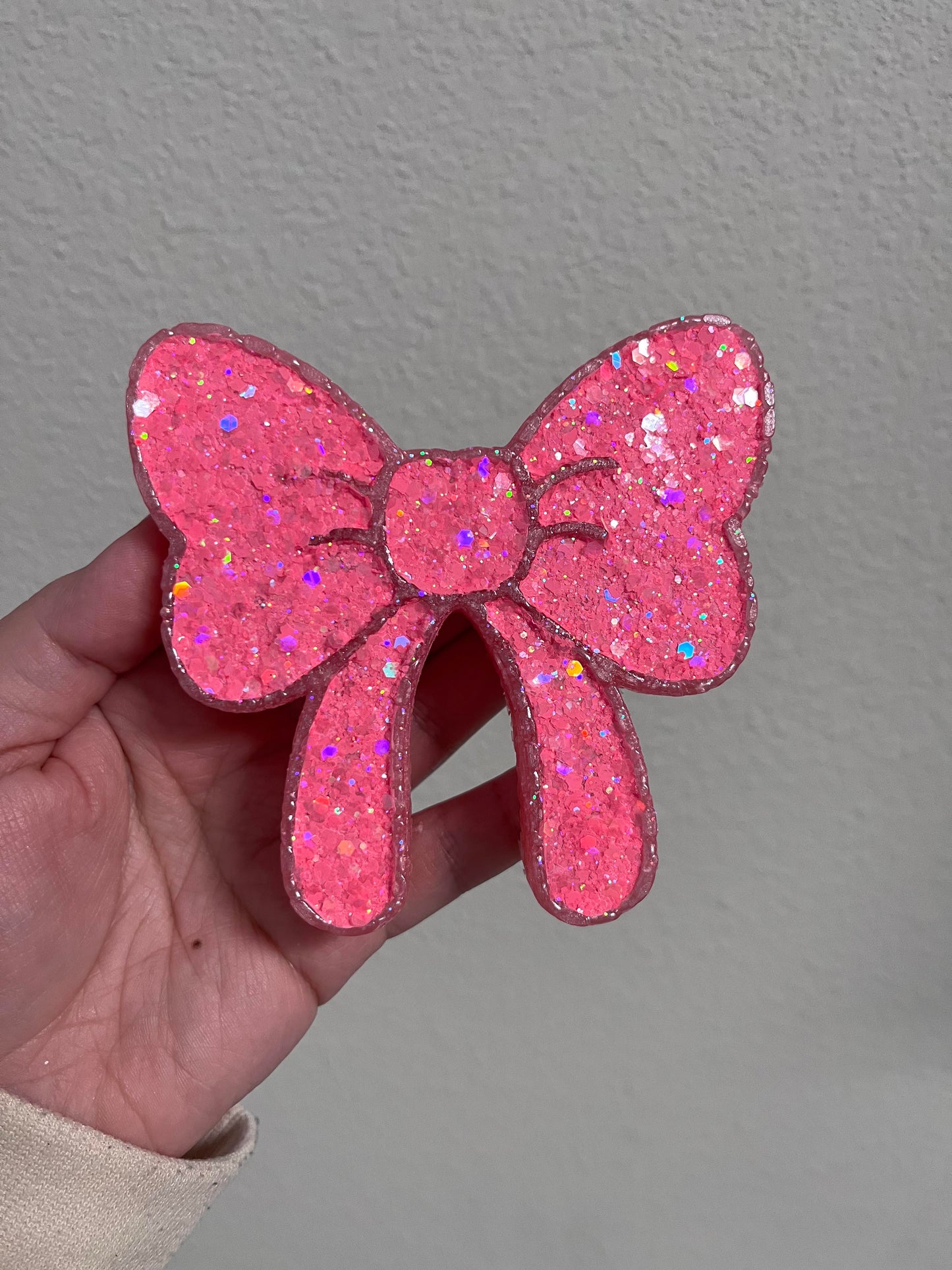 Glitter Bow Freshie