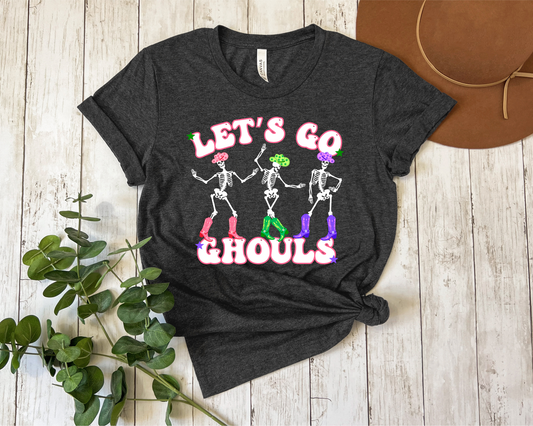 Let's Go Ghouls - Halloween Bella+Canvas Tee