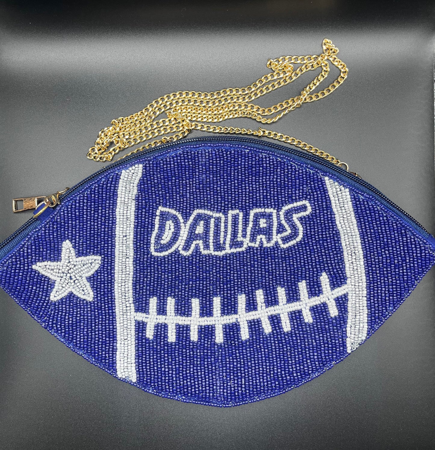 Dallas Cowboys Beaded Purse