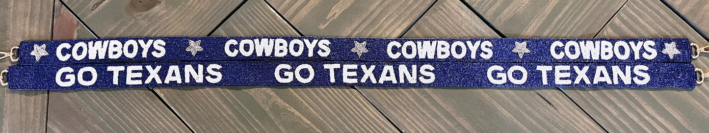 NFL Beaded Purse Straps