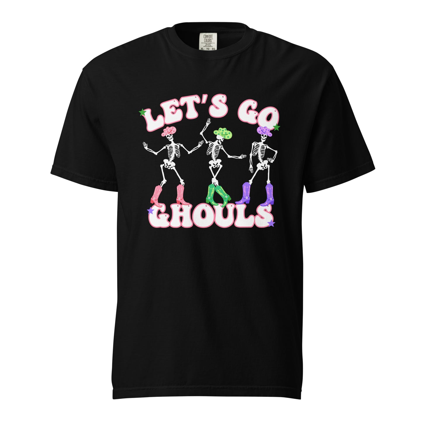 Let's Go Ghouls - Halloween Comfort Colors Tee