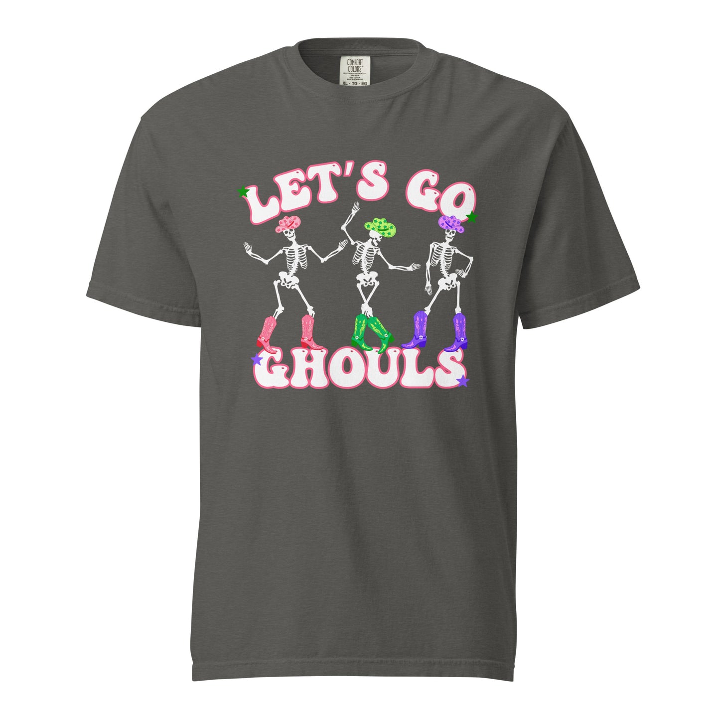 Let's Go Ghouls - Halloween Comfort Colors Tee