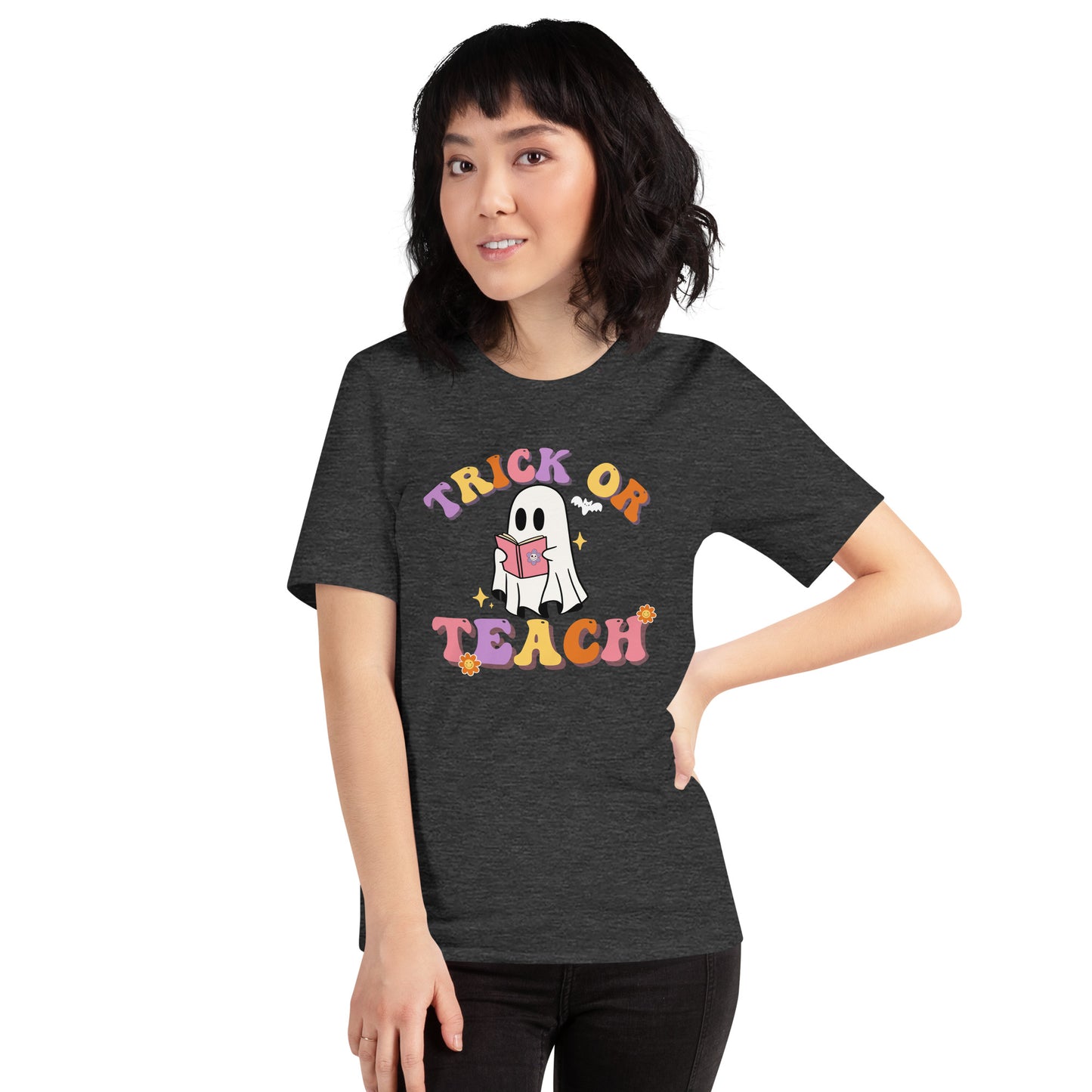 Trick or Teach - Bella+Canvas Halloween Tee