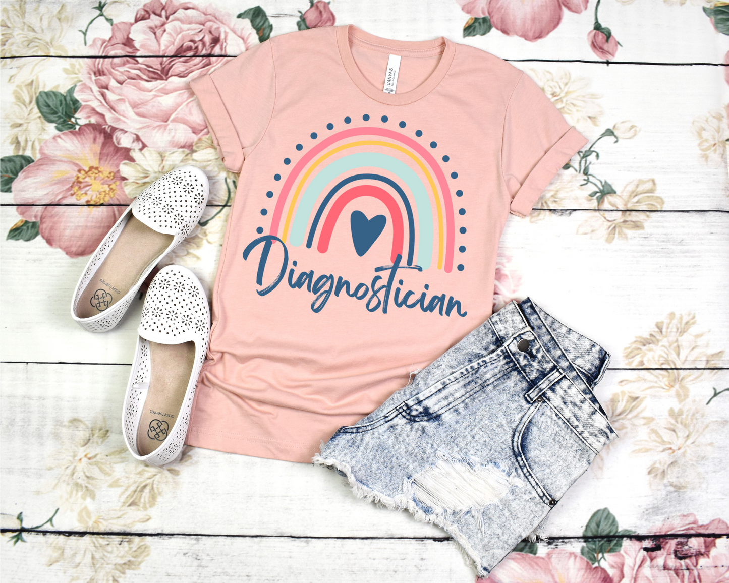 Diagnostician Rainbow Tee