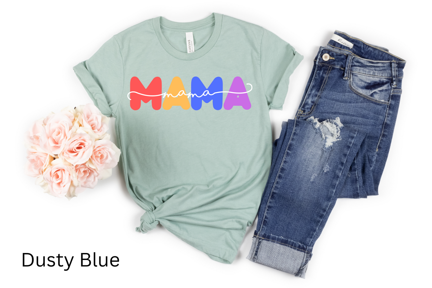 MAMA Multicolor T-Shirt