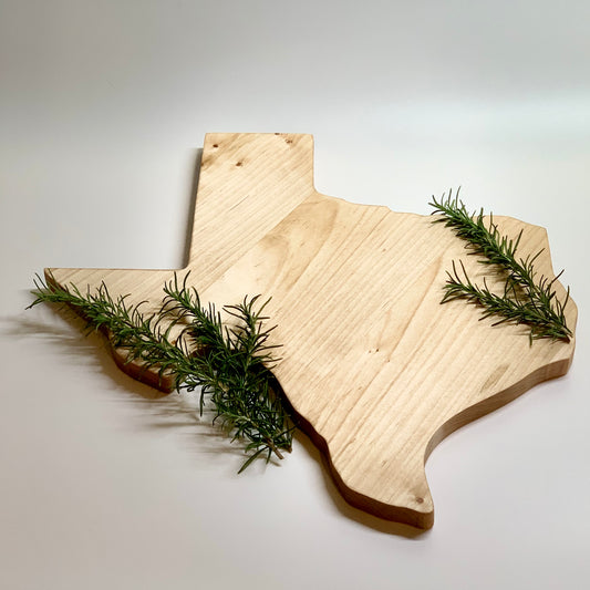 Texas Charcuterie Board - Maple (FREE SHIPPING)