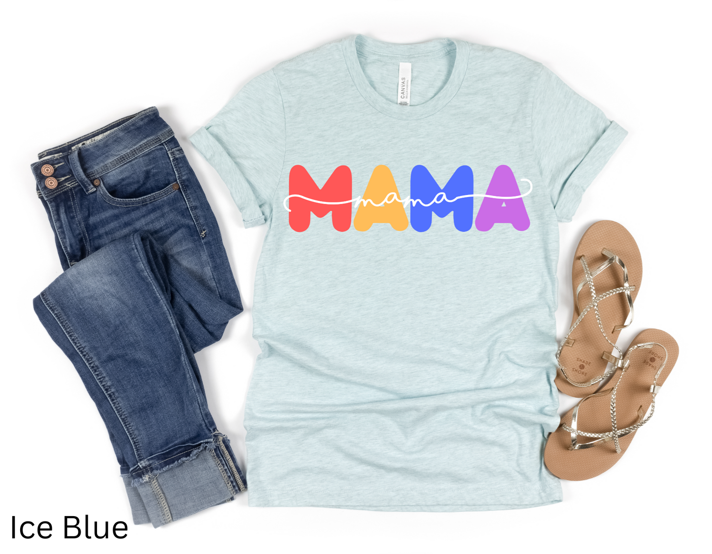 MAMA Multicolor T-Shirt