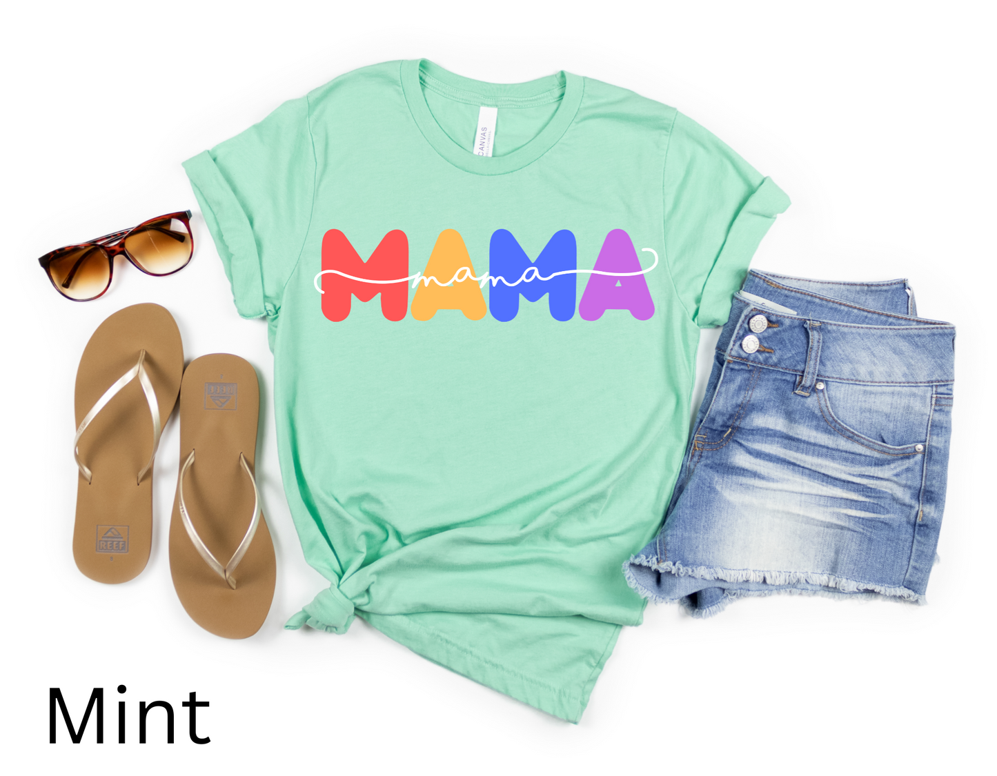 MAMA Multicolor T-Shirt