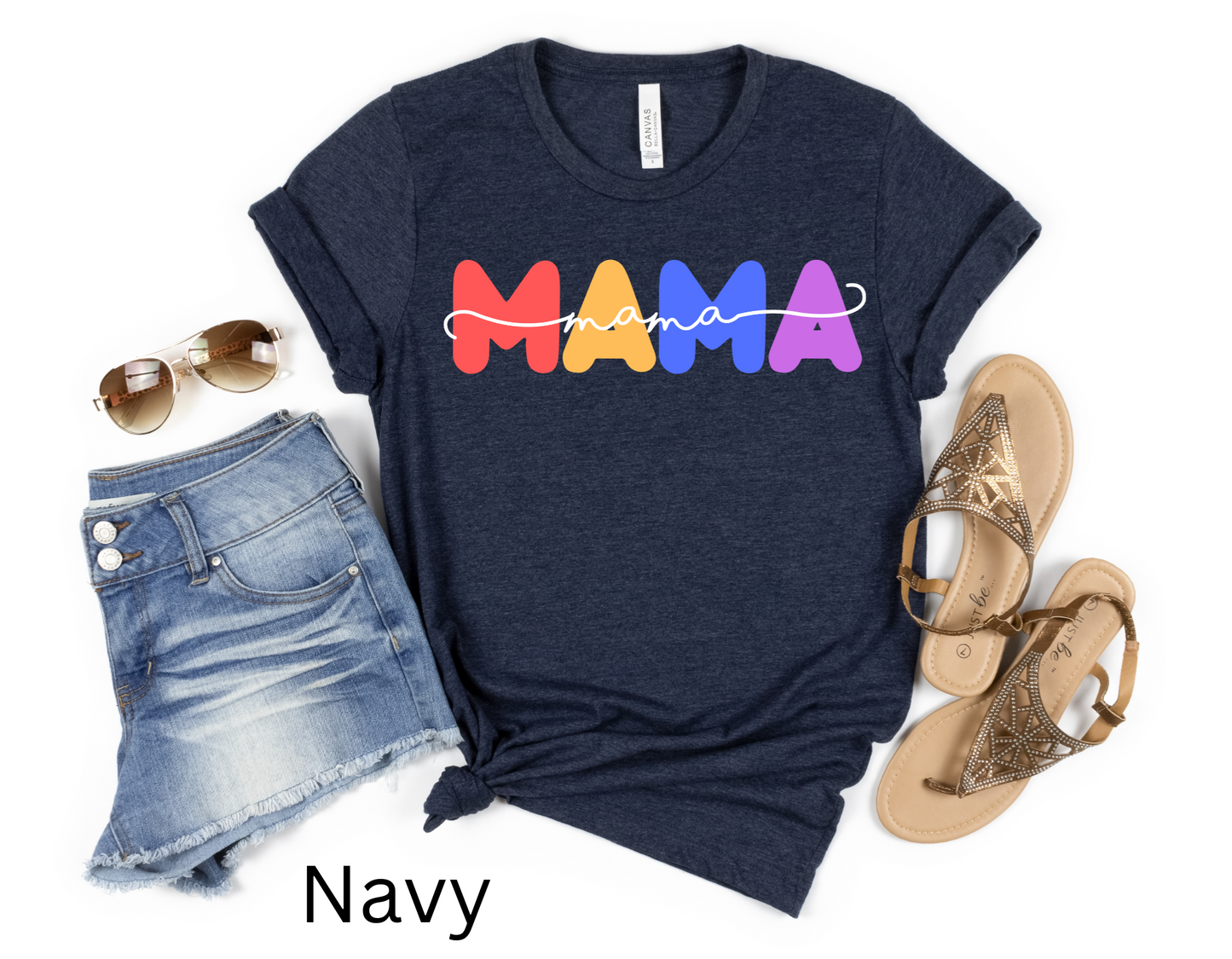 MAMA Multicolor T-Shirt