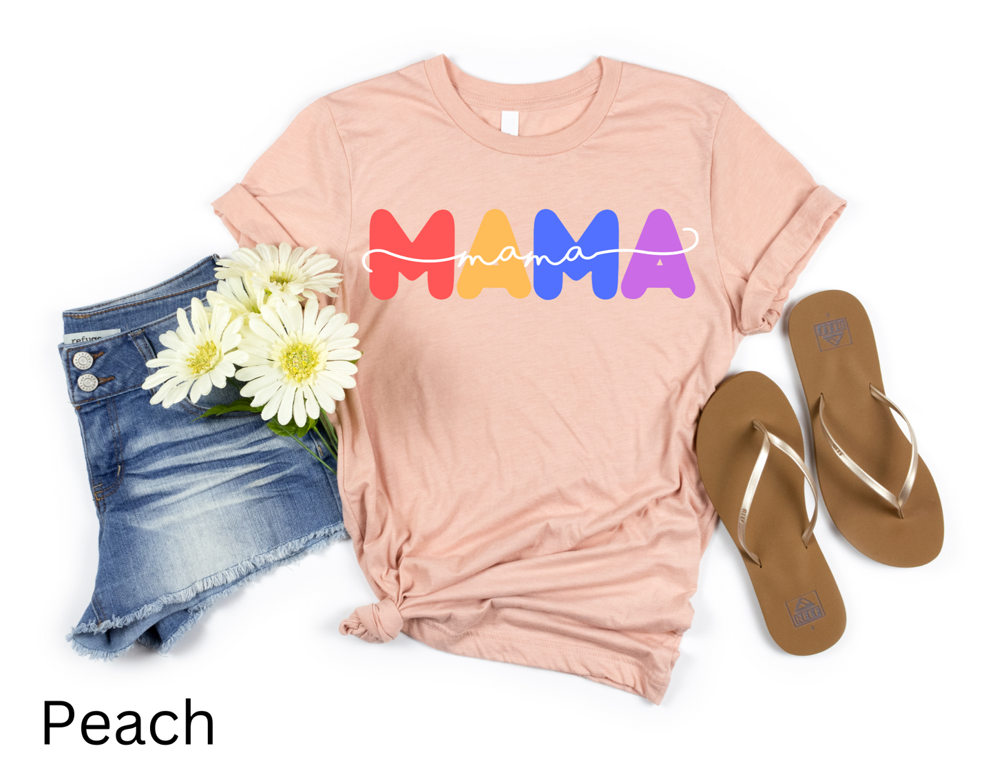 MAMA Multicolor T-Shirt