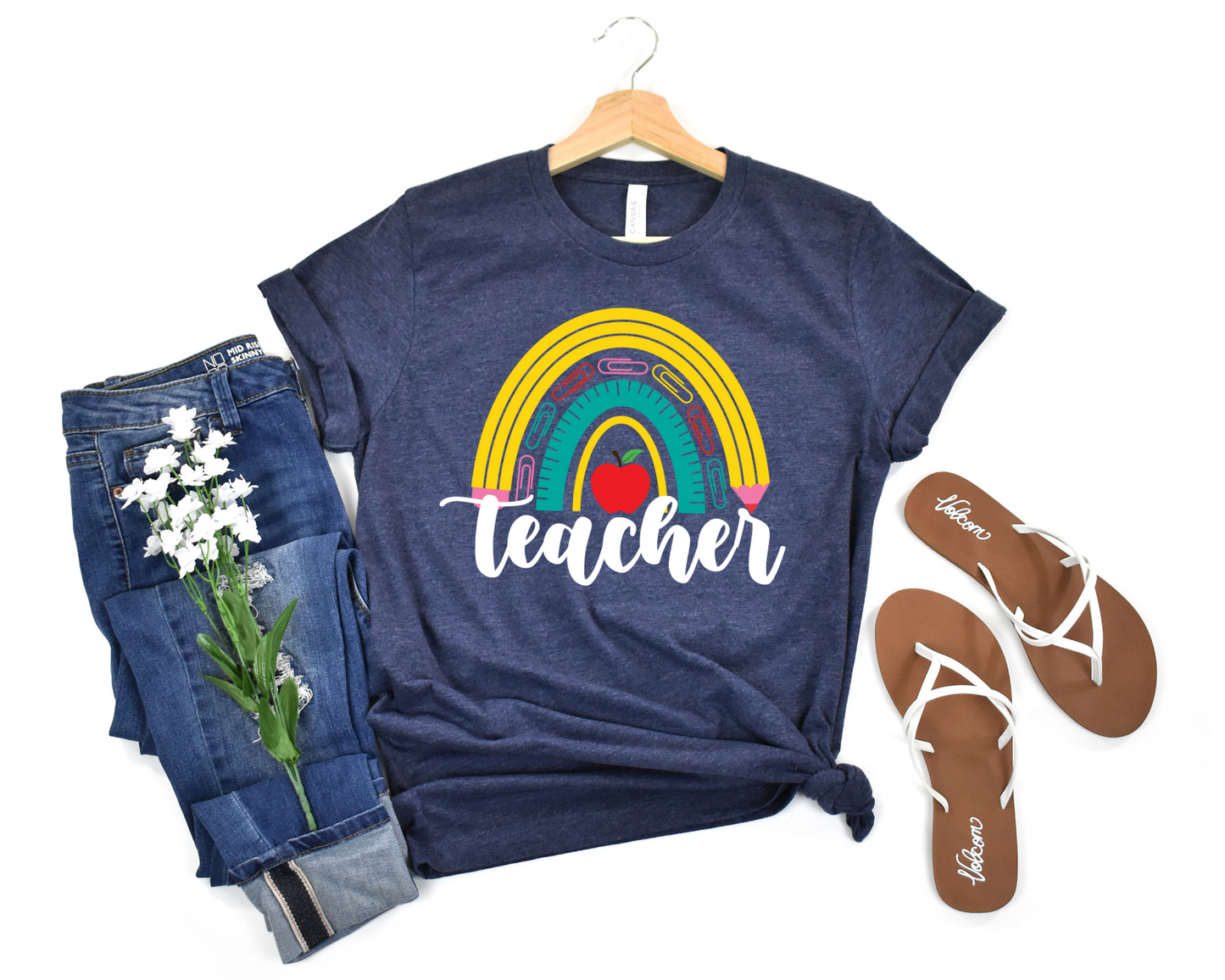 Rainbow Pencil Tee